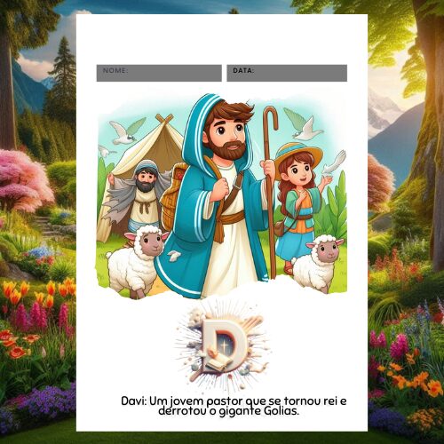 Bônus Alfabeto bíblico versão imagem