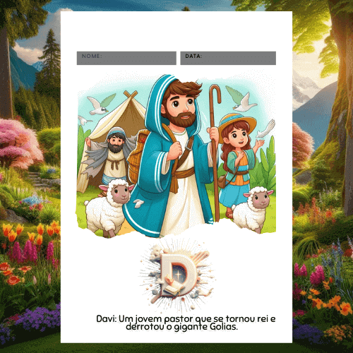 Bônus Alfabeto bíblico versão imagem